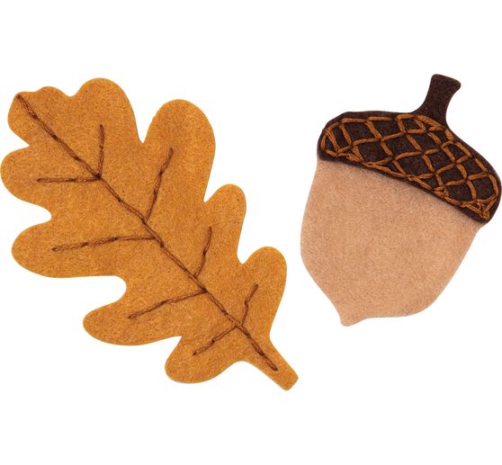 Sizzix Bigz Stanzschablone "Acorn & Oak Leaf"