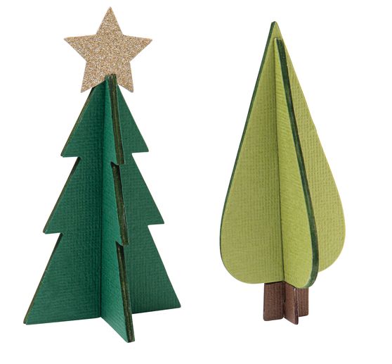 Sizzix Bigz Stanzschablone "Tree Ornaments"