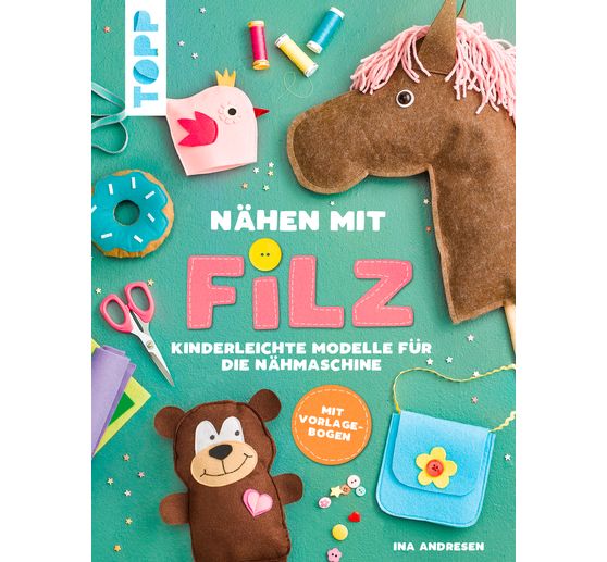 Livre « Nähen mit Filz »