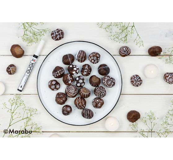 Set de marqueurs Marabu YONO « BASIC » 1,5 », 6 pc., 0,5 - 1,5 mm