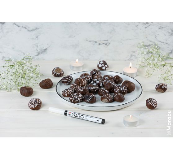 Set de marqueurs Marabu YONO « BASIC » 1,5 », 6 pc., 0,5 - 1,5 mm