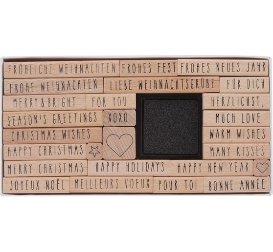 Set de tampons XL « Christmas Wishes » 
