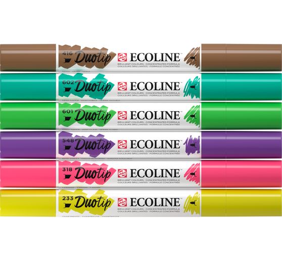 Talens Ecoline Duotip "Botany-Set" 