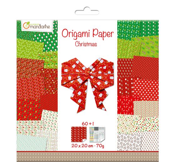 Assortiment de papier de pliage « Noël » 