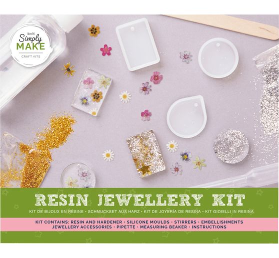 Kit créatif « Bijoux en résine » - VBS Hobby