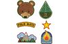 Patches Kids Kingdom "Scout bear" 