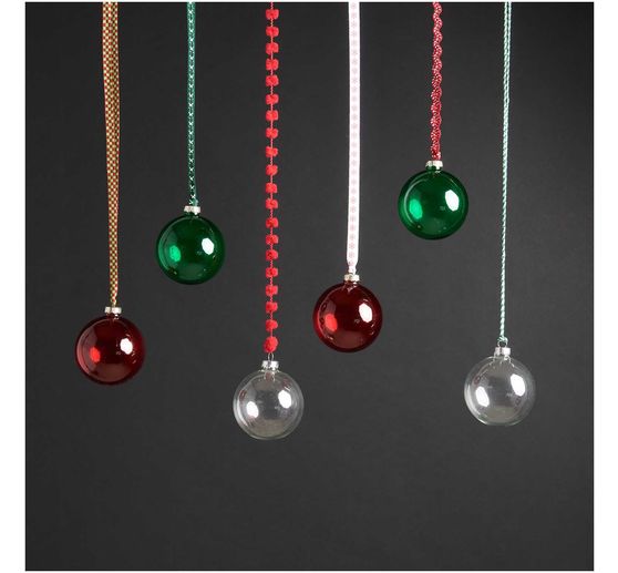 Rico Design Bänder-Set "Lucky dip", Rot-Grün