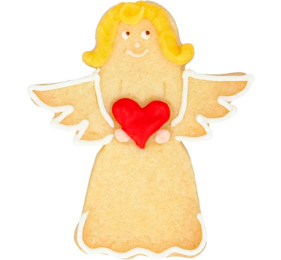 Cookie cutter "Angel with heart"