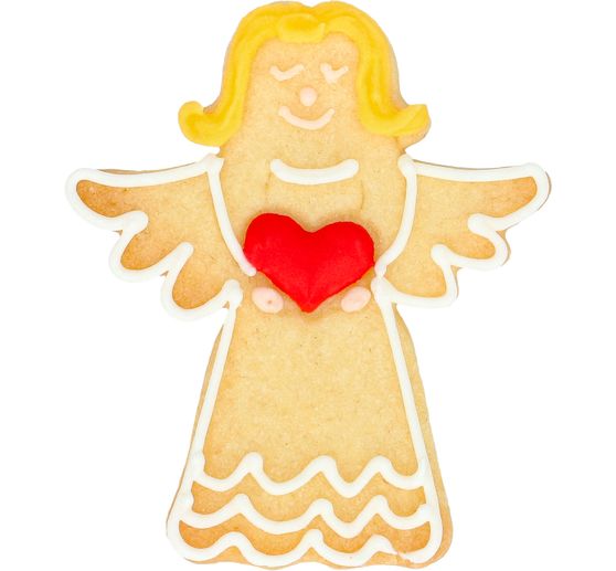 Cookie cutter "Angel with heart"