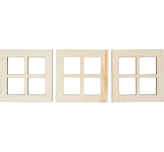 Fenêtres carrées miniatures « Petite profondeur »