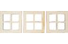 Fenêtres carrées miniatures « Petite profondeur »