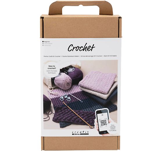 Learning set crocheting "Tea towels" 