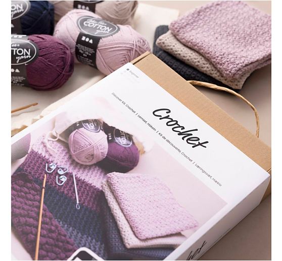 Coffret crochet laine