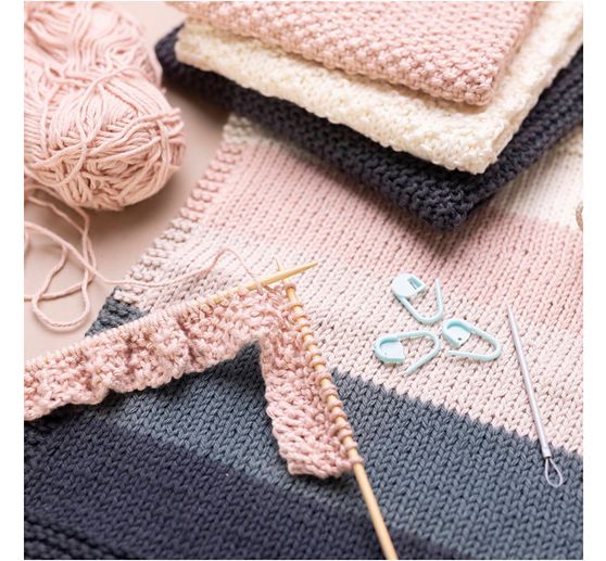 Lernset Stricken "Waschlappen"