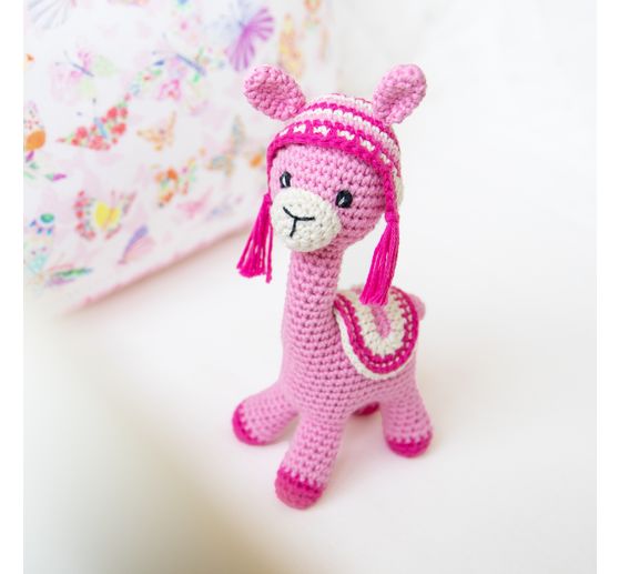 Kit crochet Gründl « Lydia le lama »