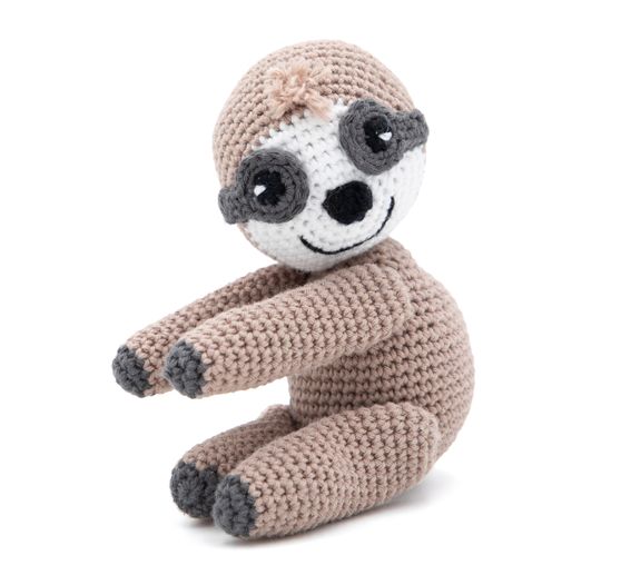 Kit crochet Gründl « Fred le paresseux »