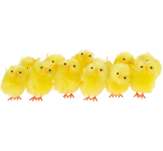 VBS Chenille chicks "Height 4 cm"