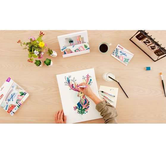 edding Acrylic "Acrylic marker - Nordic", set of 8