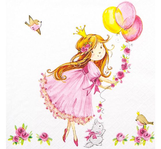 Serviette « Cute Princess »