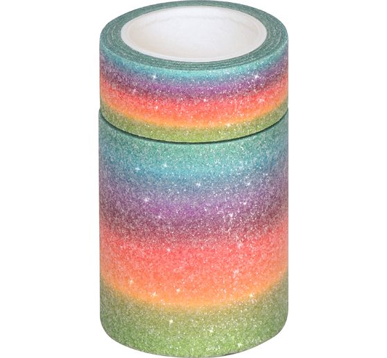 Deco Tapes "Pastel Rainbow Glitter"