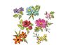 Gabarit d’estampe Sizzix Thinlits « Brushstroke Flowers Mini by Tim Holtz »