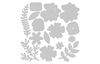 Gabarit d’estampe Sizzix Thinlits « Floral Cluster »