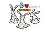 Gabarit d’estampe Sizzix Thinlits « Bunny Stitch by Tim Holtz »