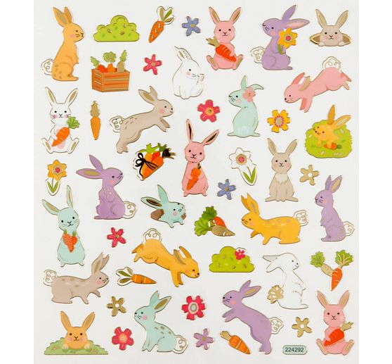 Sticker "Easter bunnies"