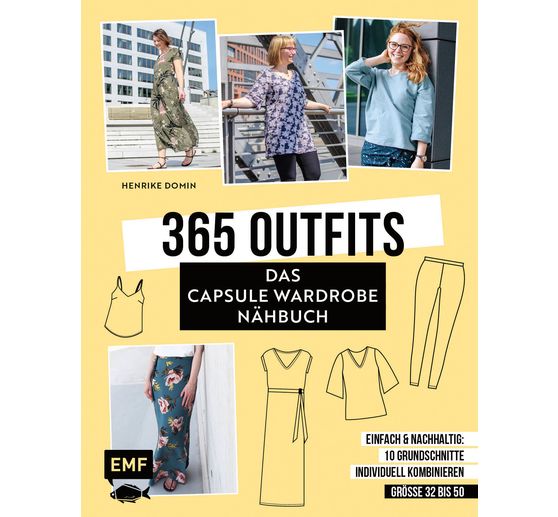 Livre "365 Outfits - Das Capsule Wardrobe Nähbuch"