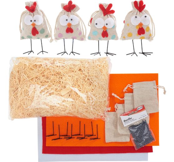 VBS Handicraft set "Cheeky chickens"