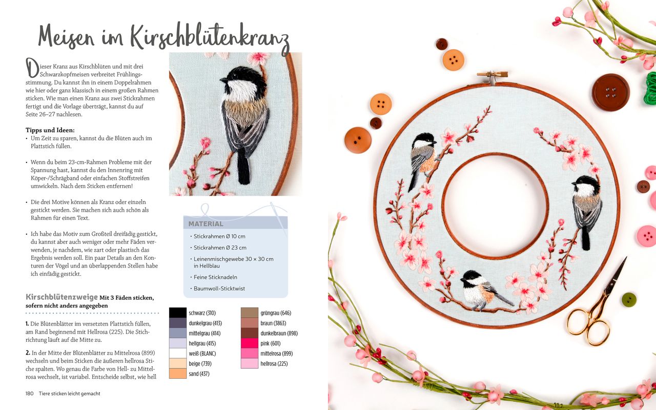 Book Tiere sticken leicht gemacht - VBS Hobby