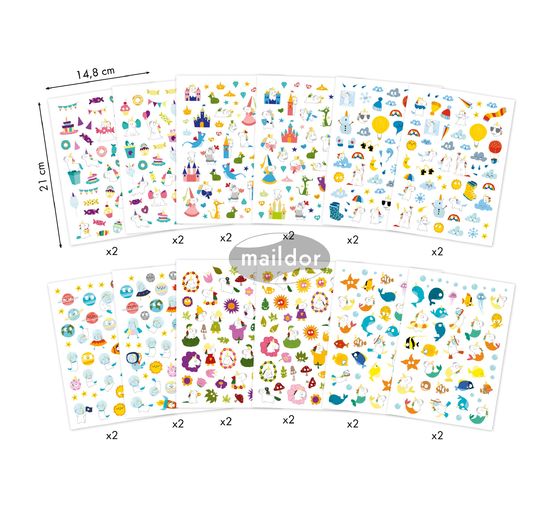 Sticker-Buch "Magie"