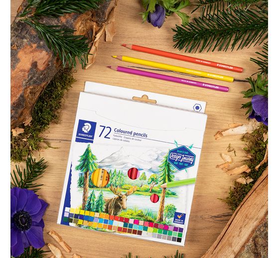 Crayons de couleur STAEDTLER, 72 pc.