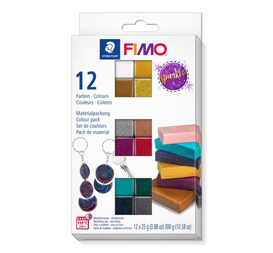 FIMO soft Materialpackung "Effekt Sparkle"