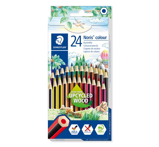 STAEDTLER Noris colour "Buntstifte", 24er-Set