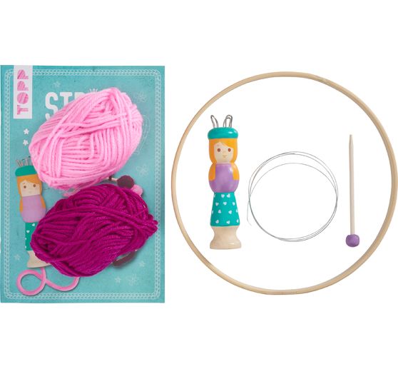 Kit créatif « Meine erste Strickliesel »