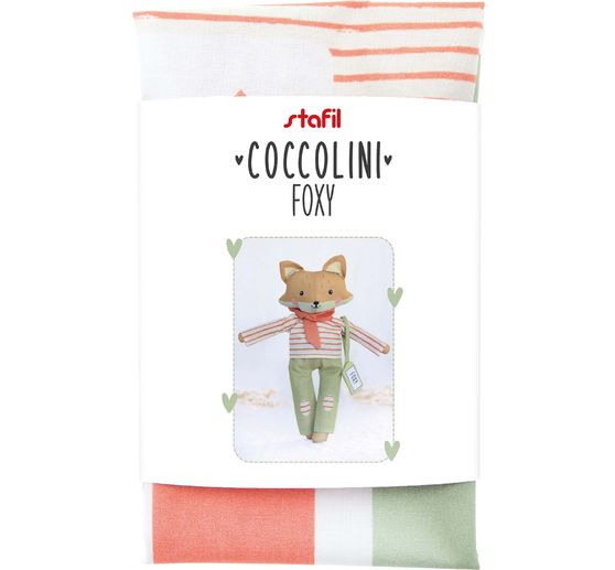 Kit de couture doudou Coccolini « Foxy »