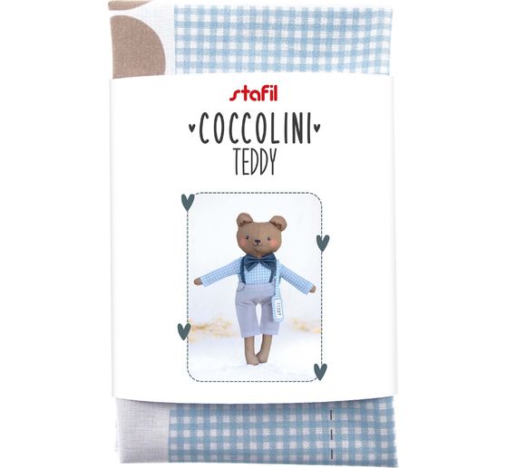 Kit de couture doudou Coccolini « Teddy »
