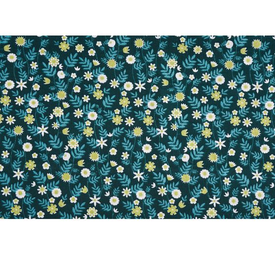 Tissu coton au mètre « Fleurettes »