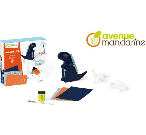 Coffret créatif Avenue Mandarine « Décopatch – Dinosaure »