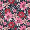 Baumwoll-Stoff "Sommerblumen"