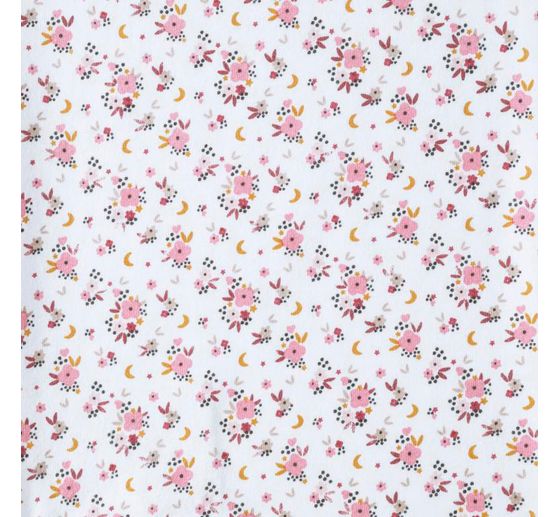 Tissu jersey au mètre « Blomma »