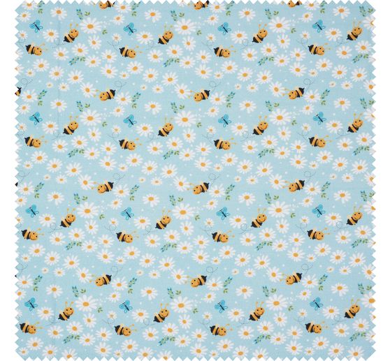 Tissu coton au mètre « Petite abeille »