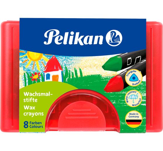 Pelikan Wax crayons "Triangular", waterproof