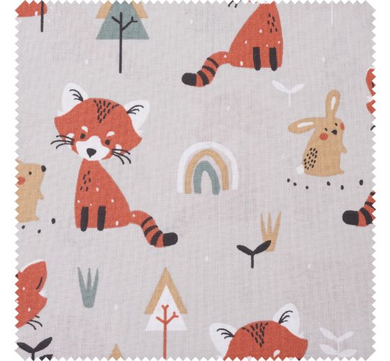 Cotton fabric "Foxy"