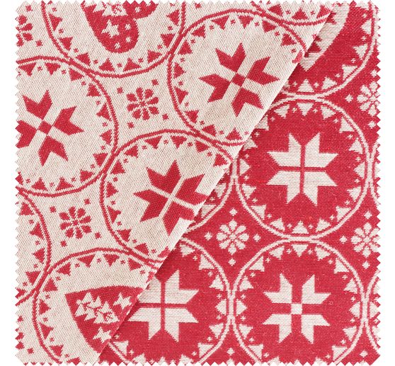 Jacquard-Stoff "Weihnacht"