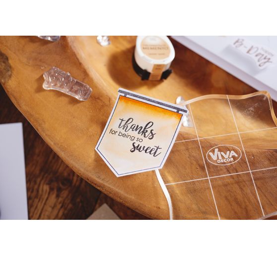 Tampons en silicone VBS « Hugs and kisses »