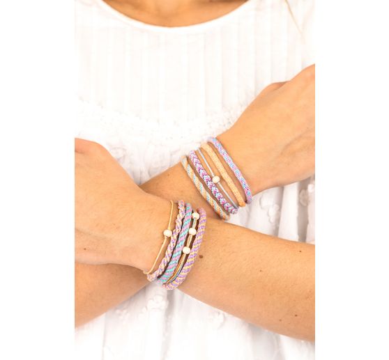 Kumihimo Bastelset "Armbänder"