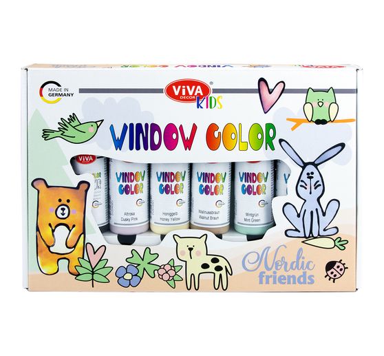 Set Window Color Viva KIDS « Nordic Friends »