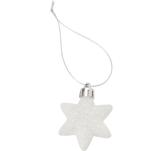Étoiles de Noël en plastique